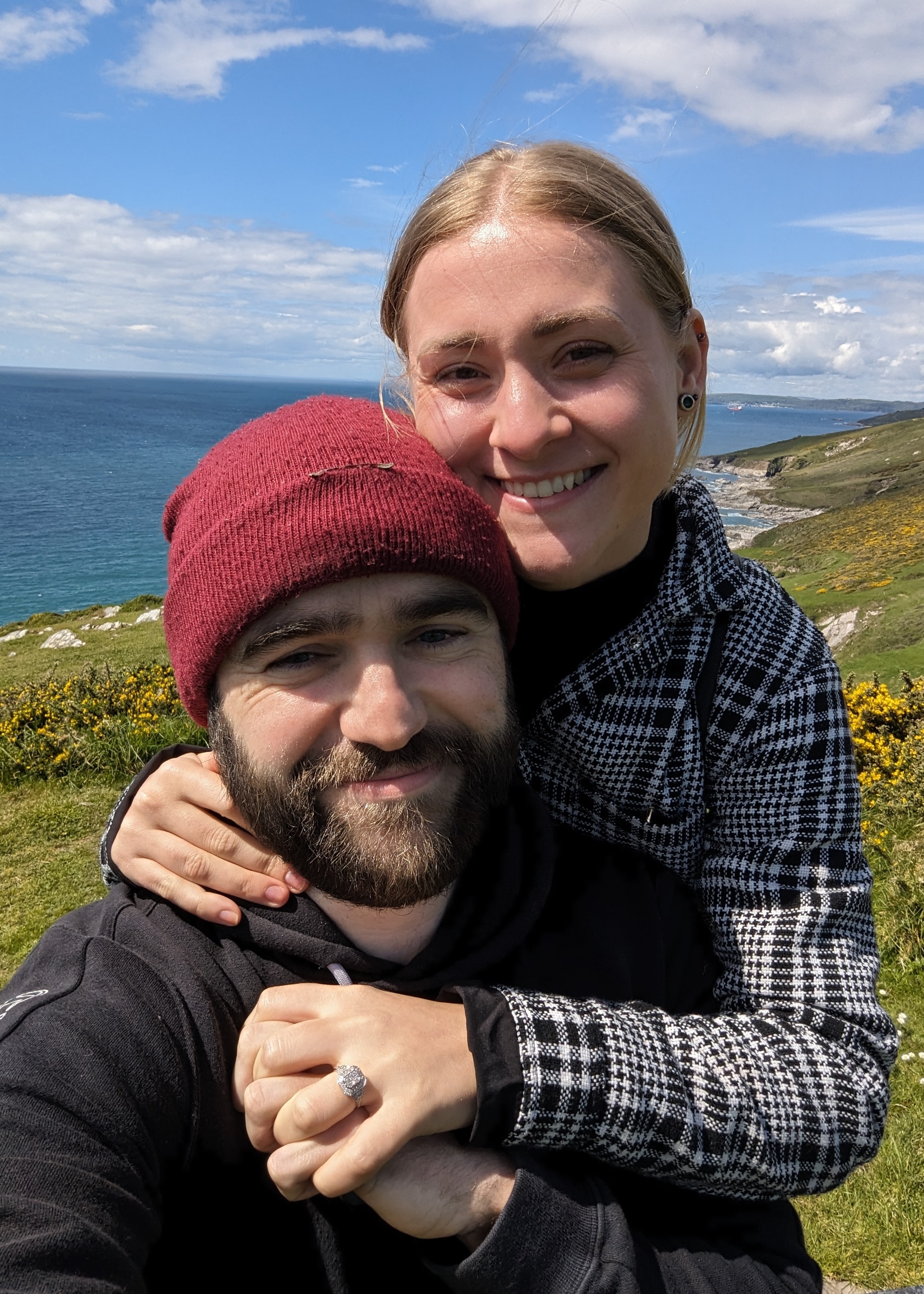 Chris & Feleena engagement photo